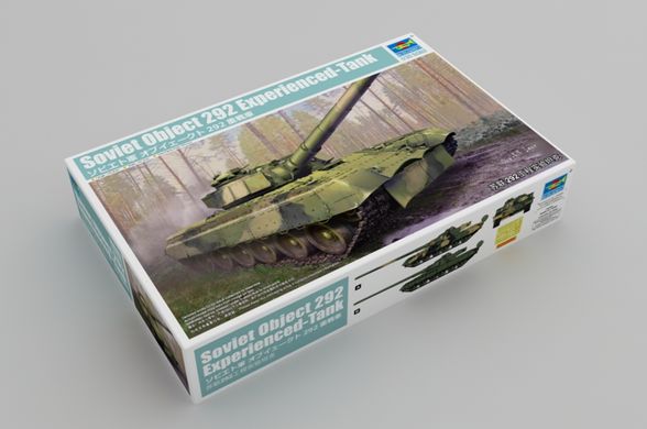 Збірна модель 1/35 радянський експериментальний танк проекту Обєкт 292 Trumpeter 09583