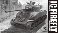 Assembled model 1/35 tank Sherman IC FIREFLY Composite Hull ASUKA Model 35-044