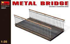 Збірна модель 1/35 металевий міст Metal bridge MiniArt 35531