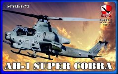 Сборная модель 1/72 вертолет AH-1 Super Cobra ВВС США Big Model K72007