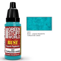 Water-based liquid pigments Liquid Pigments TURQUOISE OXIDE 17 ml GSW 2291