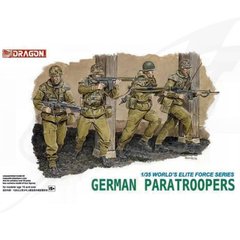 Assembled model 1/35 figure German paratroopers German Paratroopers Dragon D3021