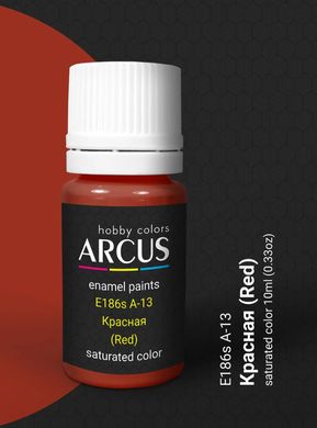 Enamel paint A-13 Red - Red USSR series Arcus 186