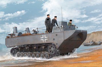 Збірна модель 1:35 амфібія German Land-Wasser-Schlepper II-Prototype Hobby Boss 82461
