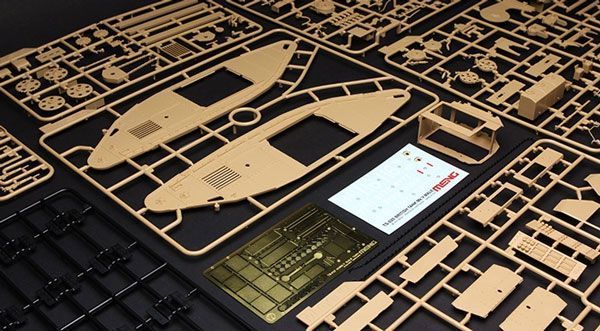 Assembled model 1:35 tank British Heavy Tank Mk.V Male Meng Model TS-020
