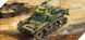 Assembled model 1/35 tank US M3 Stuart w/interior Academy 13269
