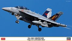 Збірна модель 1/72 літак EA-18G Growler `VAQ-131 Lancers 2022 Hasegawa 02432