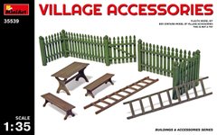 Assembled model 1/35 village accessories Village Accessories MiniArt 35539