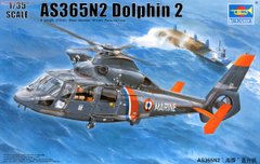 Сборная модель 1/35 вертолет SA365N Dauphin 2 Trumpeter 05106