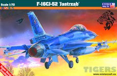Збірна модель 1/72 літак F-16C-52+3rd Tactical Squadron Pol.A.F. MisterCraft D116