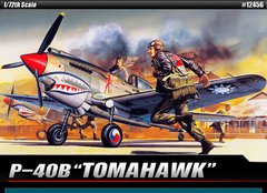 Збірна модель 1/72 літак Curtiss P-40B Tomahawk Academy 12456