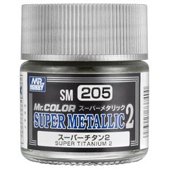 Paint Mr. Color Super Metallic Titanium II Mr. Hobby SM205