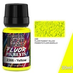 Флуоресцентные пигменты с интенсивными цветами YELLOW FLUOR Green Stuff World 2366