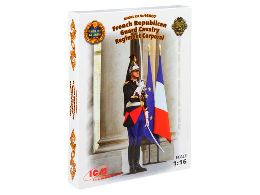 Фигуры 1/16 Капрал кавалерийского полка Республиканской гвардии Франции ICM 16007