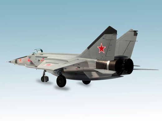 Сборная модель 1/48 самолет MiГ-25 РБТ, Советский самолет-разведчик ICM 48901