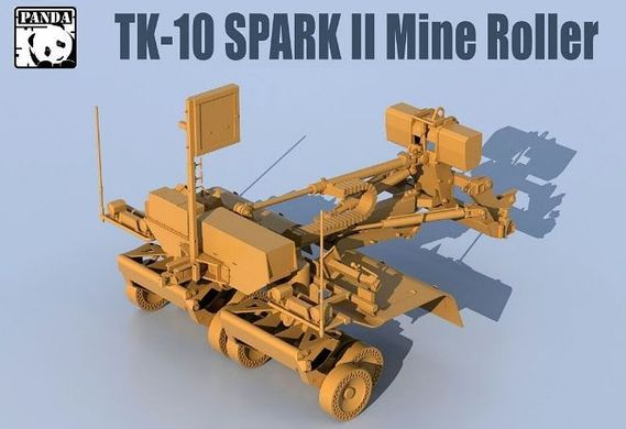 Сборная модель 1/35 Spark II Mine Roller Panda Hobby TK-10, Нет в наличии