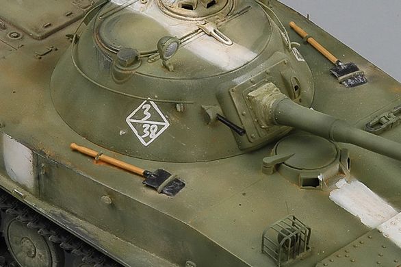 Сборная модель 1/35 танк-амфибия ПТ-76 образца 1951 PT-76 Amphibious Tank Trumpeter 00379