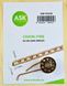 Ланцюжок тонкий - 50 см (латунь) Chain: Fine - 50 cm long (brass) Art Scale Kit ASK-200-T0220, В наявності