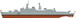 Сборная модель 1/600 корабль Девоншир HMS Devonshire Airfix A03202V