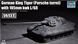 Сборная модель 1:72 немецкий танк King Tiger (башня Porsche) пушка105 kwk L/68 Trumpeter 07161