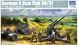 Assembled model 1:35 gun German 8.8cm Flak 36/37 Trumpeter 02359