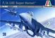 Збірна модель 1/72 літак F/A-18E Super Hornet Italeri 0083