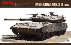 Збірна модель 1/35 танк Israel Main Battle Tank MERKAVA Mk.3D Early Version MENG TS 001