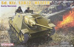 Сборная модель 1/35 истребитель танков Sd.Kfz.138/2 "Hetzer" Early Version Dragon D6708