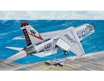 Збірна модель 1:32 літак F-8J Crusader Trumpeter 02273