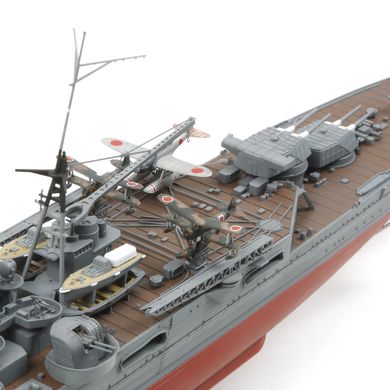 Assembled model 1/350 ship Japanese Heavy Cruiser Mogami Tamiya 78023