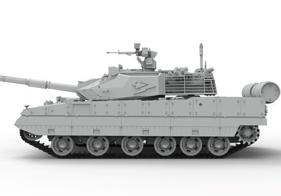 Assembled model 1:35 tank Noak Ztq15 Meng Models TS-048