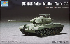 Сборная модель 1/72 танк US M46 Patton Trumpeter 07288