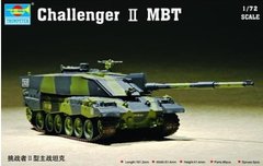 Збірна модель 1/72 танк Challenger II MBT Trumpeter 07214