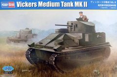 Assembled model 1/35 tank Vickers Medium Tank Mk.II Hobby Boss 83879