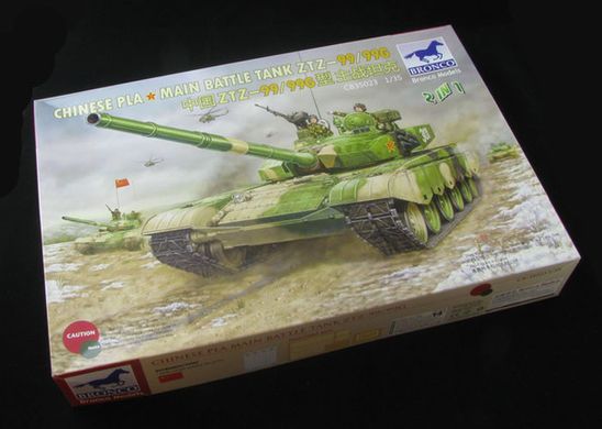 Збірна модель 1/35 танк Chinese PLA Main Battle Tank ZTZ-99/99G Bronco CB35023