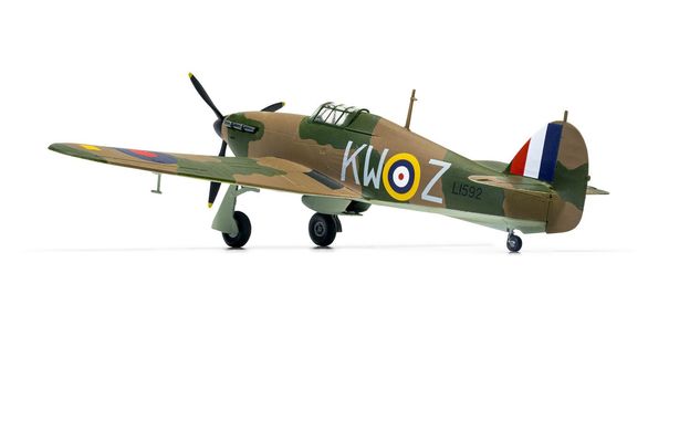 Збірна модель 1/72 літак Hawker Hurricane Mk.I Стартовий набір Airfix A55111A