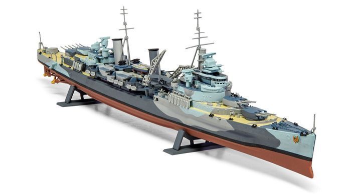 1/600 HMS Belfast Airfix A50069 Cruiser Starter Kit