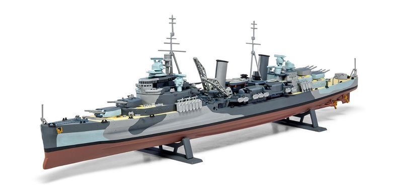 1/600 HMS Belfast Airfix A50069 Cruiser Starter Kit