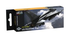 Набор эмалевых красок US Fighting Falcons Arcus 5001