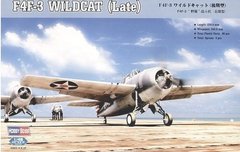 Assembled model 1/48 aircraft F4F-3 Wildcat (Late) HobbyBoss 80327