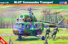 Збірна модель 1/72 гелікоптер Mi-2T Commandos Transport MisterCraft D152