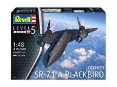 Сборная модель самолёта Lockheed SR-71 A Blackbird Revell 04967 1:48