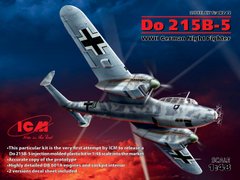 Сборная модель 1/48 самолет Do 215 B-5, немецкий ночной истребитель 2 Мировой войны ICM 48242