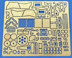 Photographic etching 1/35th for the prefabricated model of the Soviet 45 mm anti-tank gun ACE PE3511, In stock