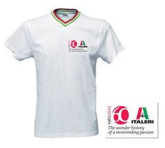 T-shirt White 60th Ann. (size L) Italeri 09413