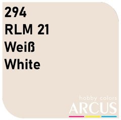 Емалева фарба White (білий) ARCUS 294