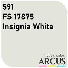 Эмалевая краска Insignia White (белый) ARCUS 591