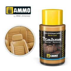 Cobra Motor Brown Leather Ammo Mig 0319 paint