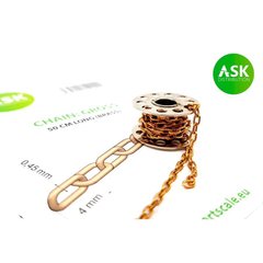 Ланцюжок товстий - 50 см (латунь) Chain: Gross - 50 cm long (brass) Art Scale Kit ASK-200-T0260, В наявності