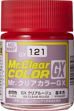 Lacquer GX Clear Rouge (18ml) Mr.Hobby GX121